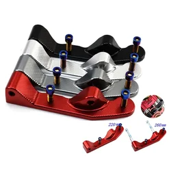 Motorcycle 100mm/95mm Brake Caliper Bracket adapter For Honda Msx125 Monkey M3 M5 M6 front 220mm/260mm Brake Disc Modify