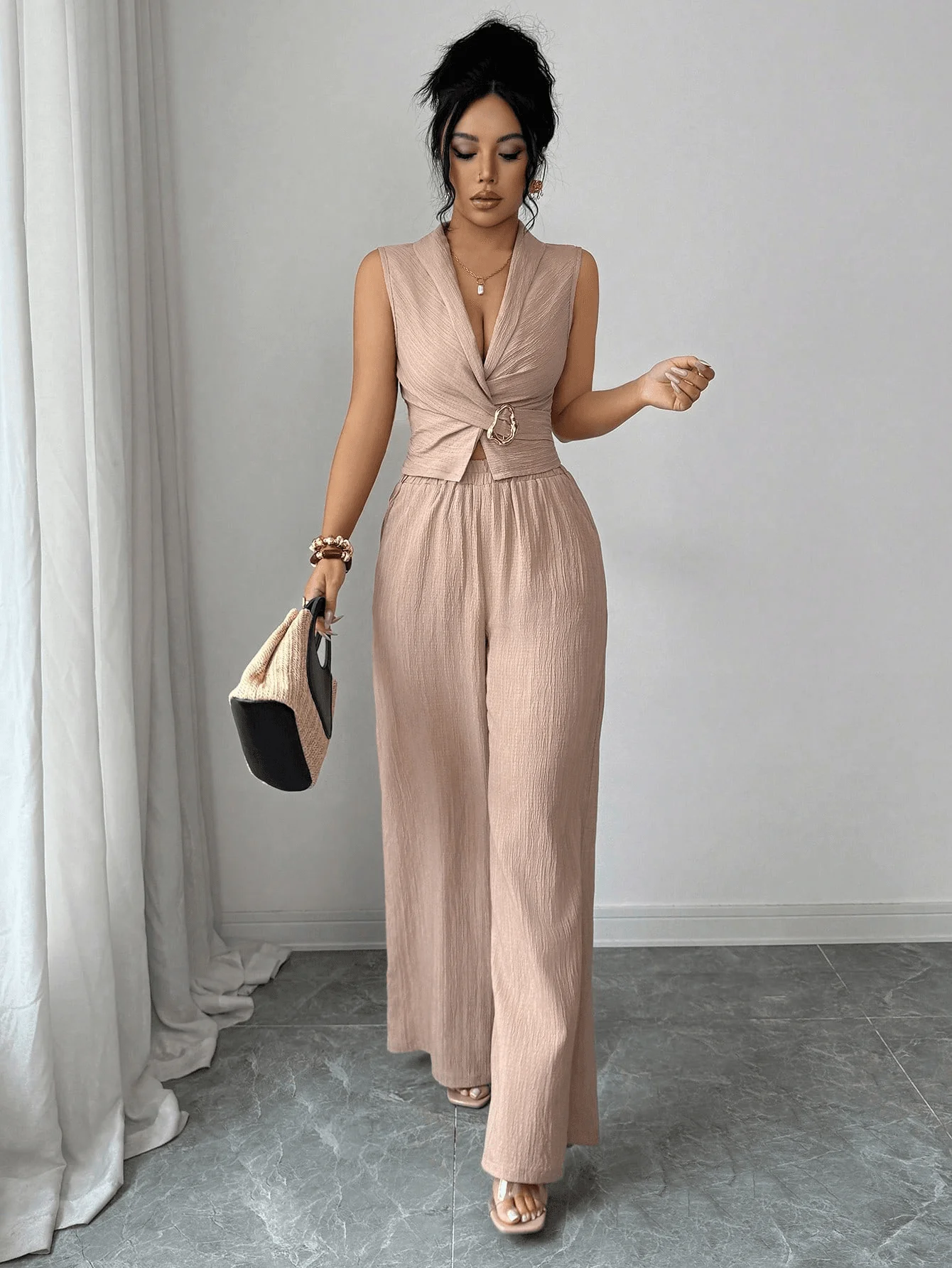 Thumbnail 3 - #13 Latest Wide Leg Pant Sets Offers