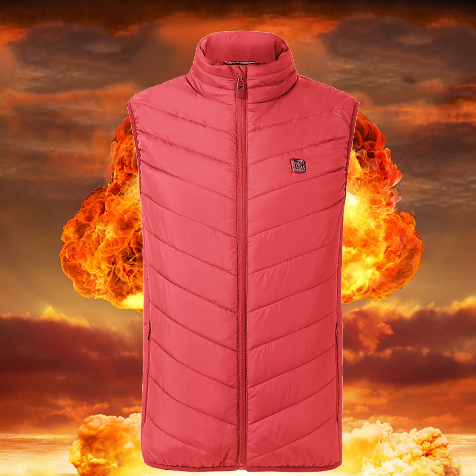 

Jacket Clothes For Men Heated Heating USB Electric And Vest Outdoor Women Warmer 90s Vintage Corset Japanese Style Tank Top