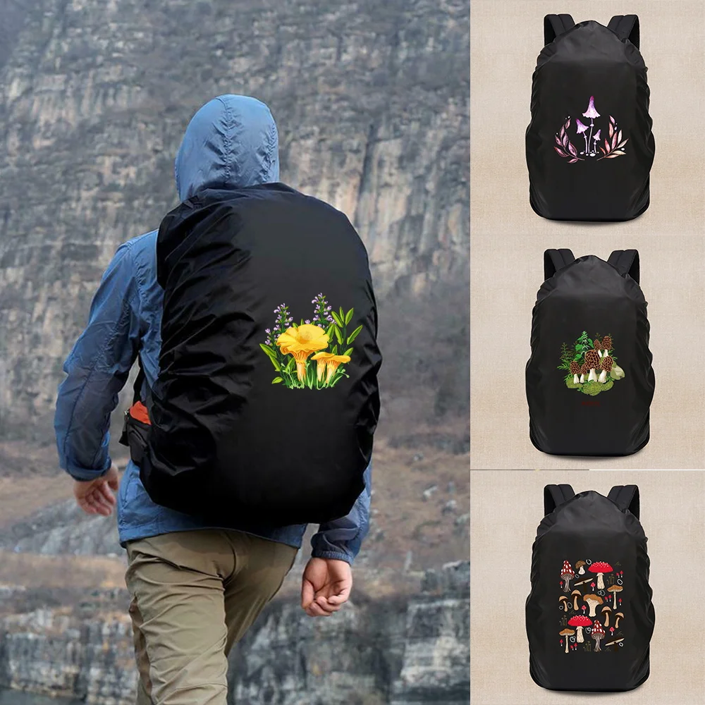 Simple Durable Practical Nylon Backpack Rain Cover Travel Accessories Fit for 20L‑70L Backpack for Hiking