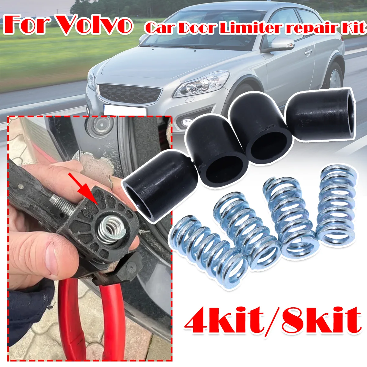 novo-kit-de-reparo-de-limitador-de-porta-4-pecas-para-volvo-c30-i-m-s40-ii-s80-ii-as-xc60-xc70-iii-s60-molas-e-clipes-de-amortecimento