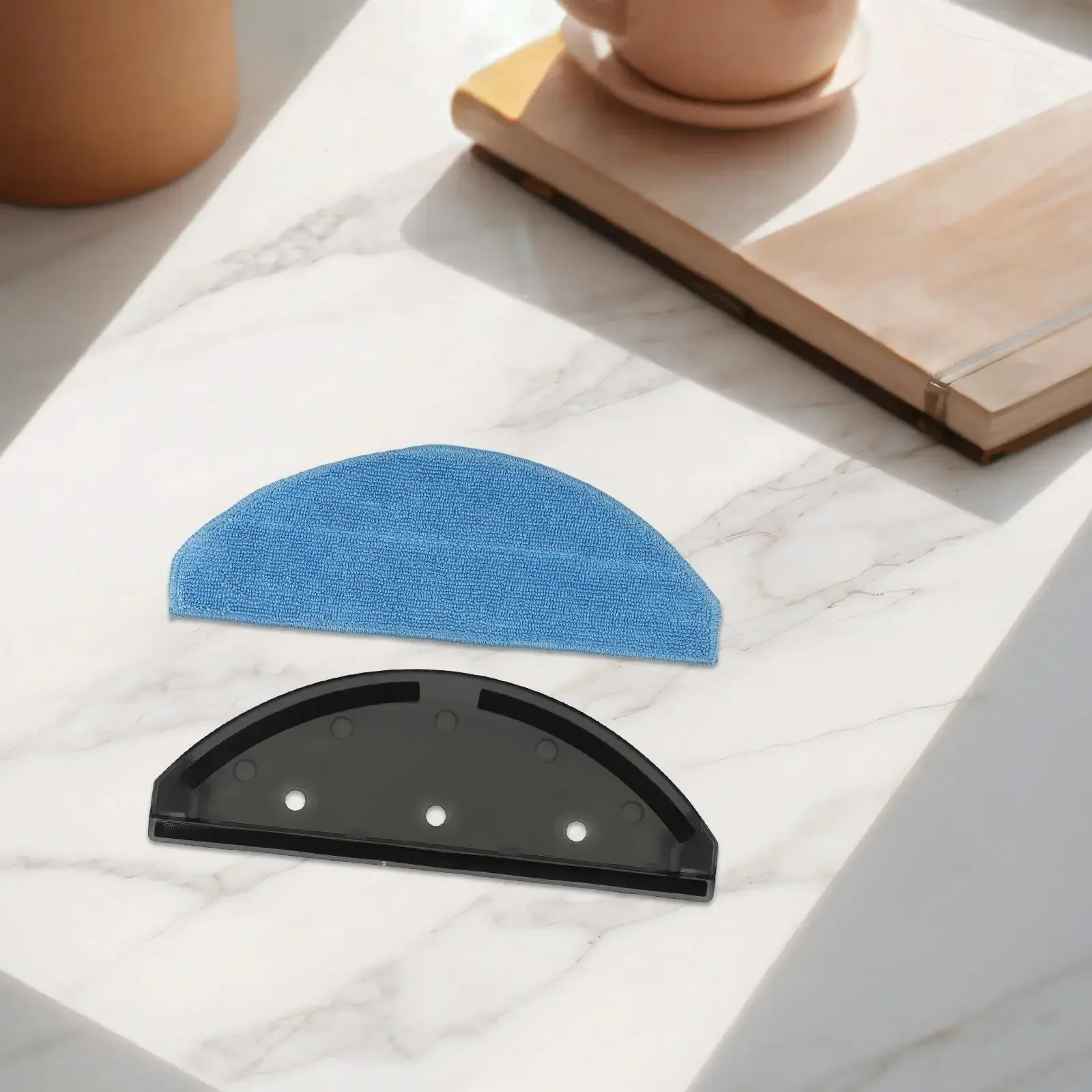 

Achieve Sparkling Clean Floors with Mop Bracket Water Tank Tray and Efficient Mop Cloths for Lydsto G2 Robot Vacuum Cleaner