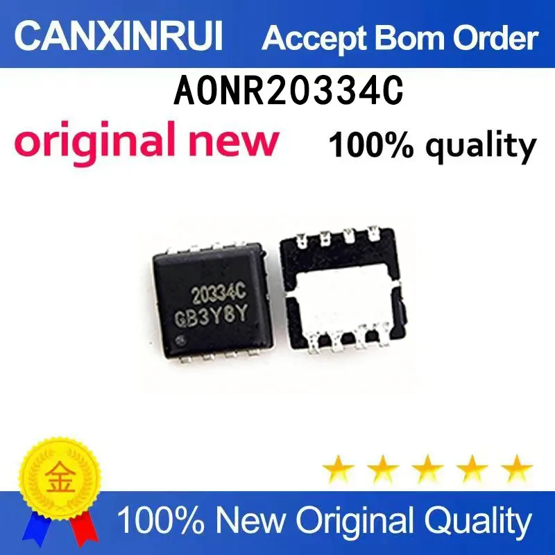 

(5-100 PCS) Brand new original AONR20334C silk screen 20334C DFN spot chip IC