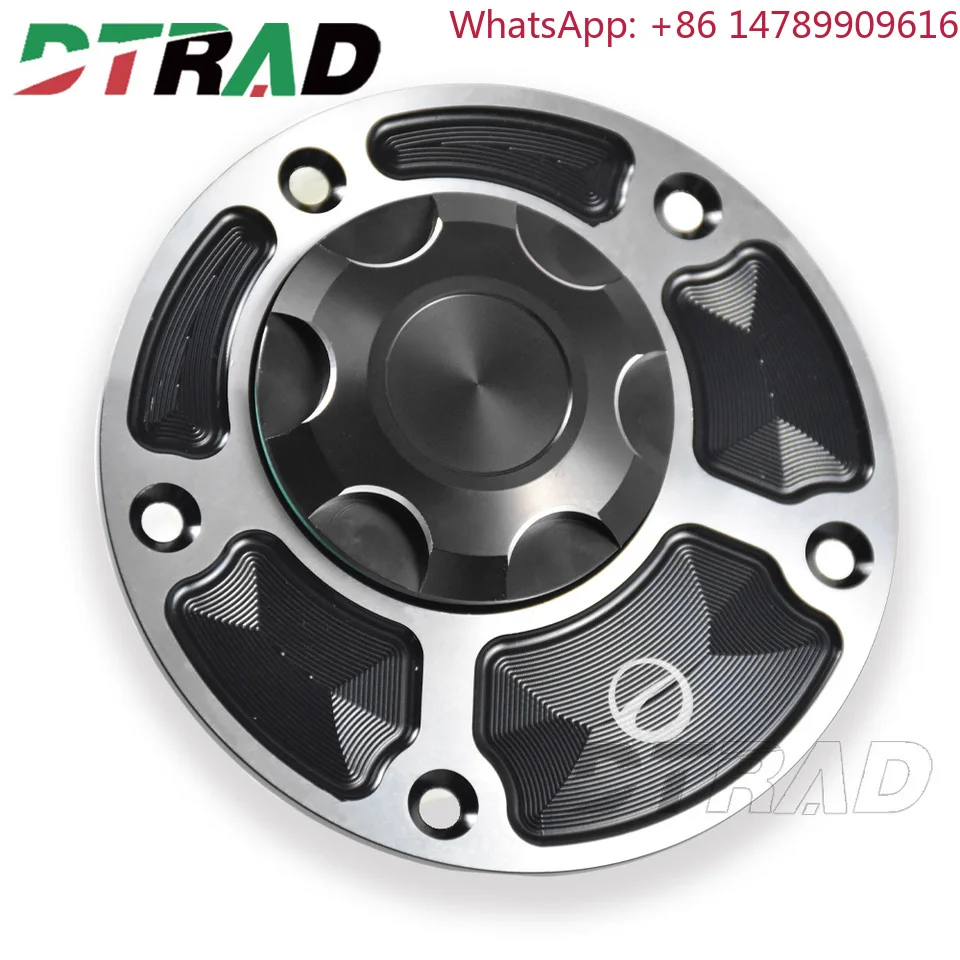 Motorcycle Quick Lock Fuel Tank Cap CF MOTO 450SS/450NK/2023-2024/450SR/250CL-X/700CL-X/650TR-G CNC Aluminum 1 PCS (With Screws)