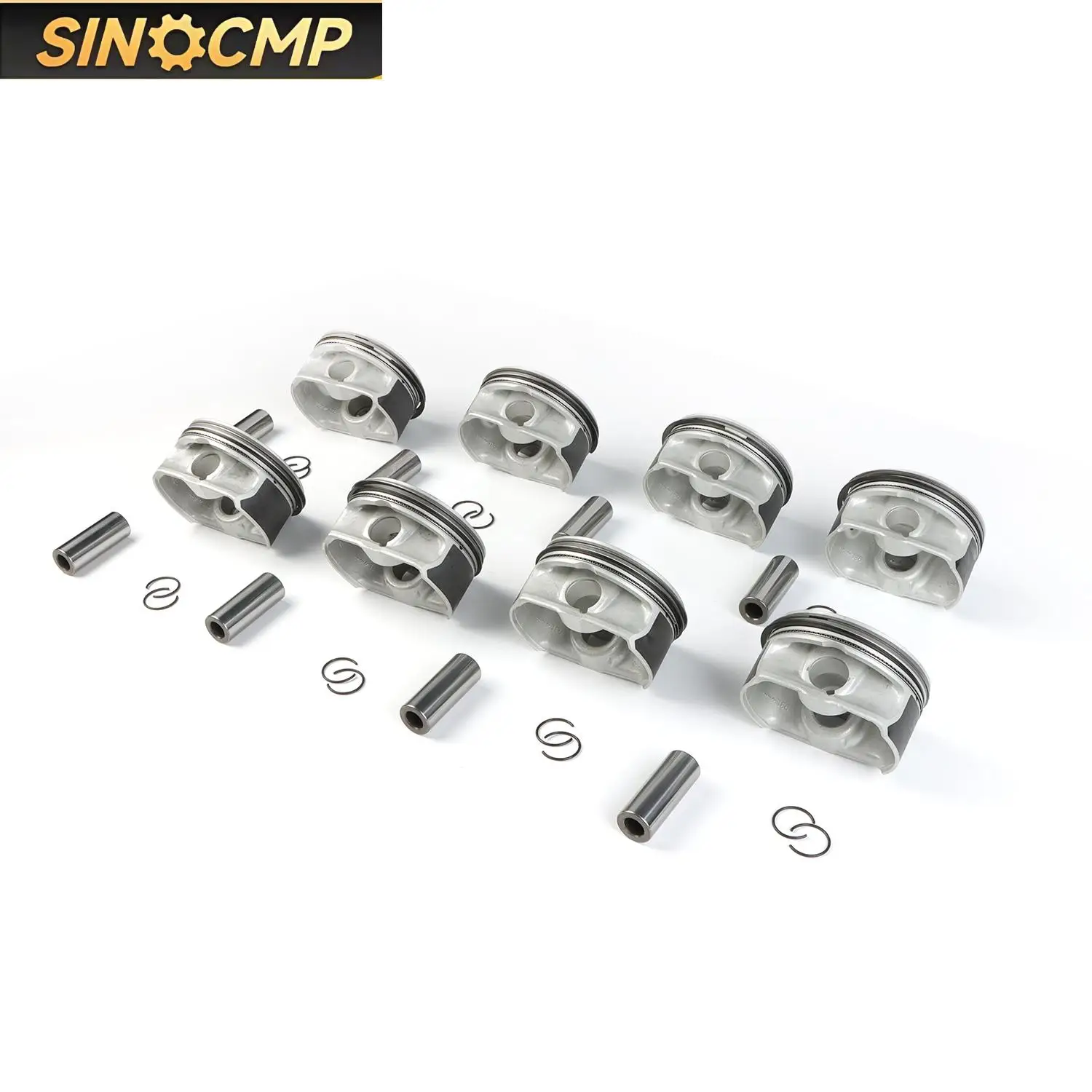 

11257537124 Поршни и кольца подходят для BMW E53 E60 E63 E64 E66 4.8L STD 21 мм, поршни двигателей и компоненты, автомобильные детали, 8 шт.
