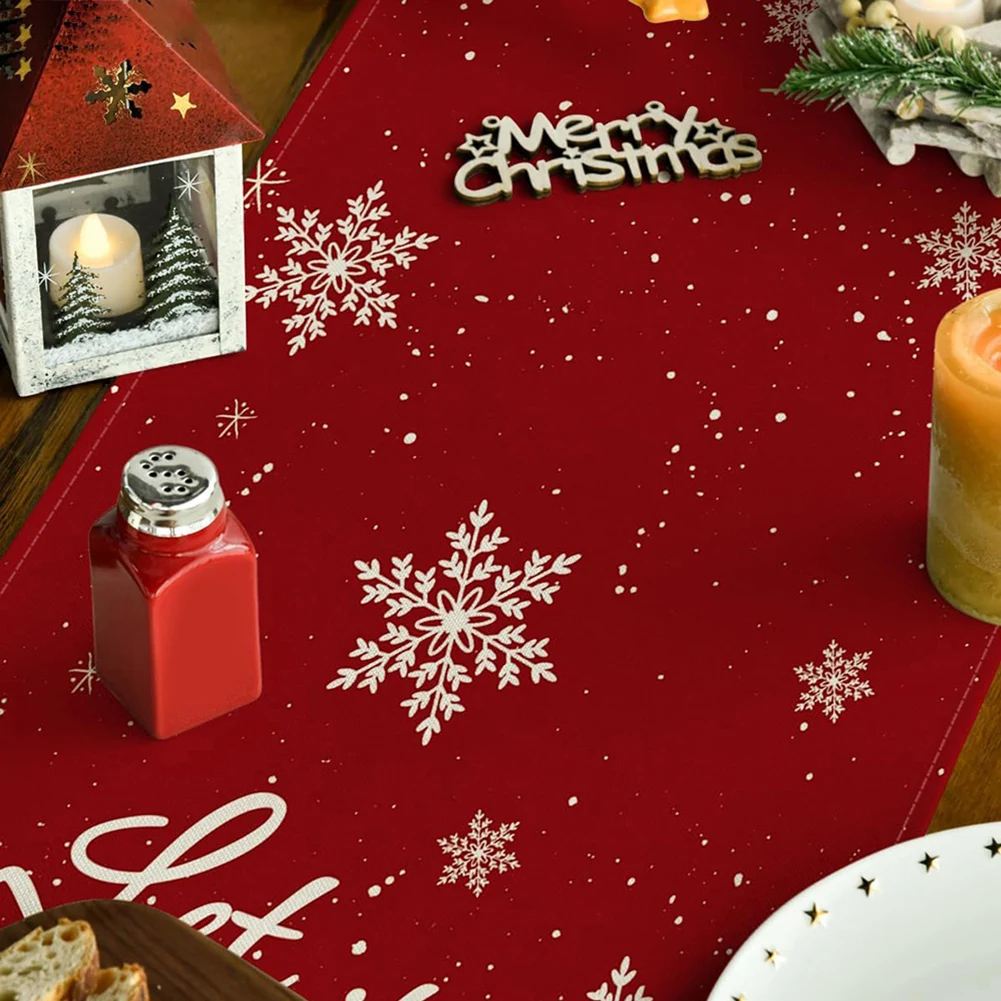 احتفالات عيد الميلاد الأبيض عيد الميلاد الجدول العلم عطلة محور خمر النسيج الألوان الزاهية لهجة ساحرة #6