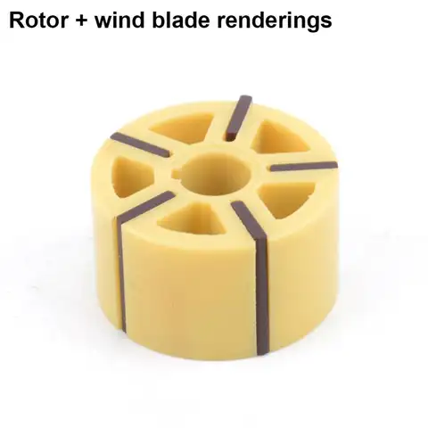 플라스틱 스틸 소재 공압 샌딩 머신 로터 및 블레이드 샌더 폴리셔 액세서리, 블레이드 플라스틱 로터 베인, 5 인치