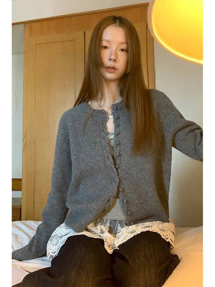 Ele Ey Knitted Open… - image