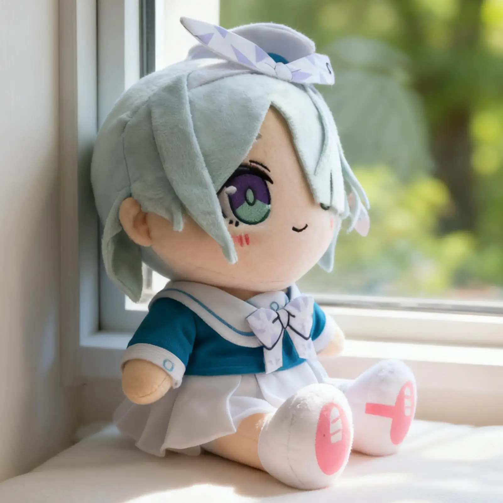 

Hot 22CM Sand WolfAlbino Plush Toy Doll Game Animated Stuffed Animal Doll, for Game Fans and Kids Christmas & Birthday Gifts