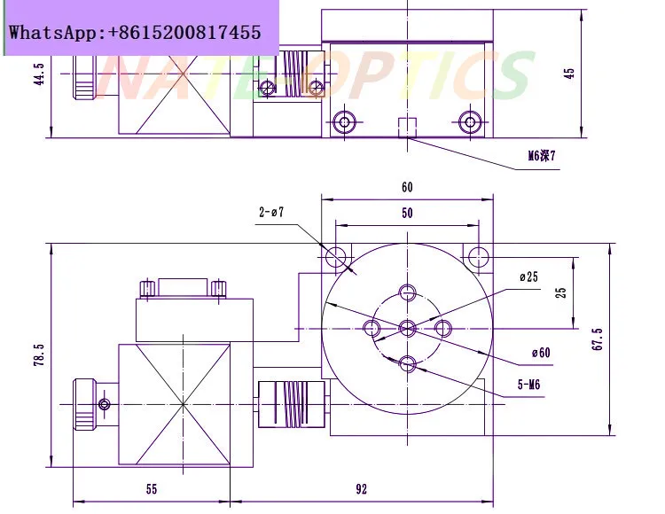 NT01RA60M 電動回転テーブル、微調整回転変位テーブル、作業台ターンテーブル