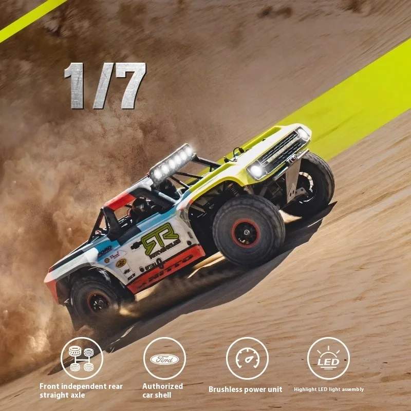 

Rc Fms 4wd 1: 7 Fierce Horse U4 Simulation Remote Control Brushless Electric Racing Short Card Off-Road Vehicle Men'S Toys Gifts