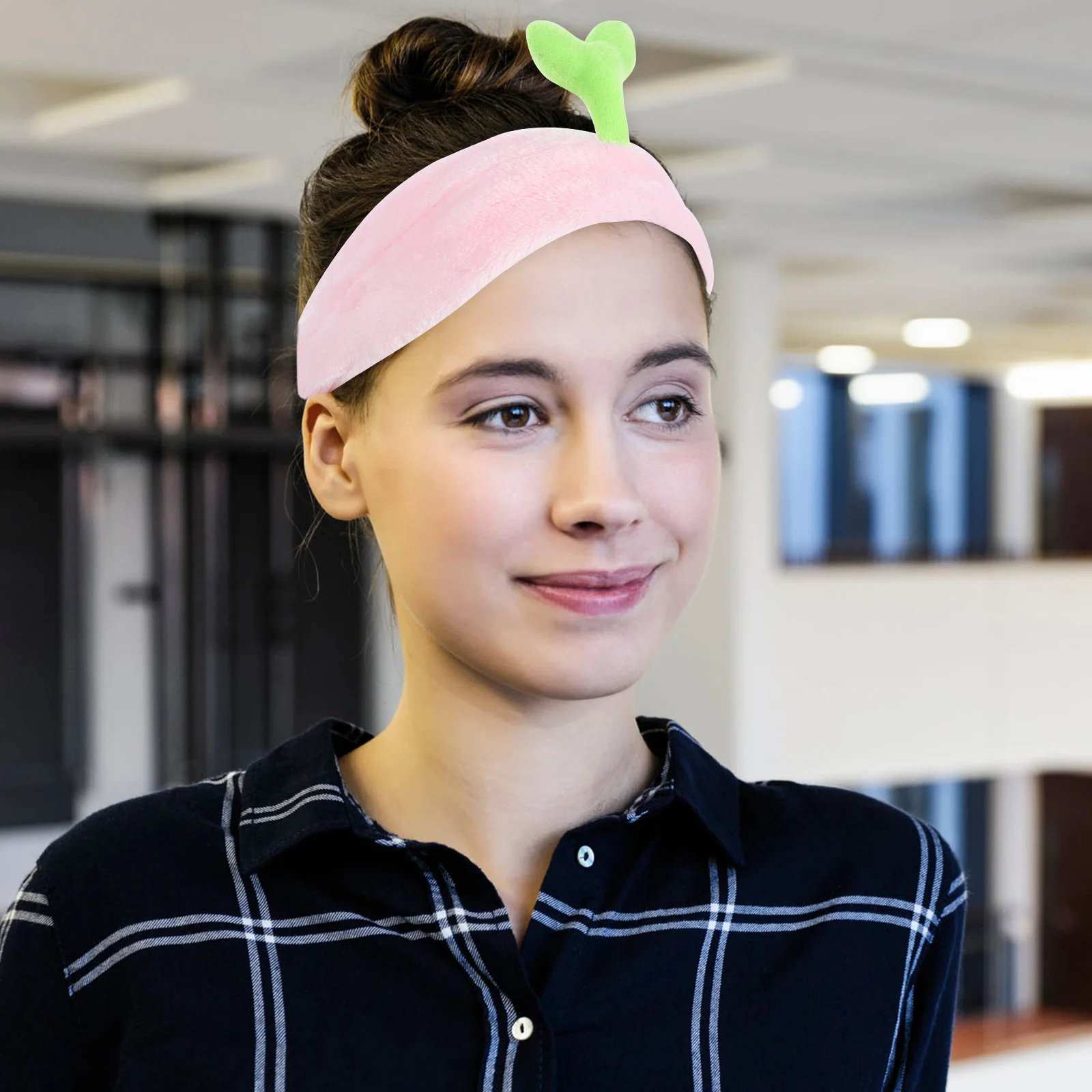 

Милая повязка на голову для мытья лица для женщин, мягкая нескользящая повязка на голову для ухода за кожей лица, повязка на голову для спа-макияжа, повязка для волос для всех типов волос