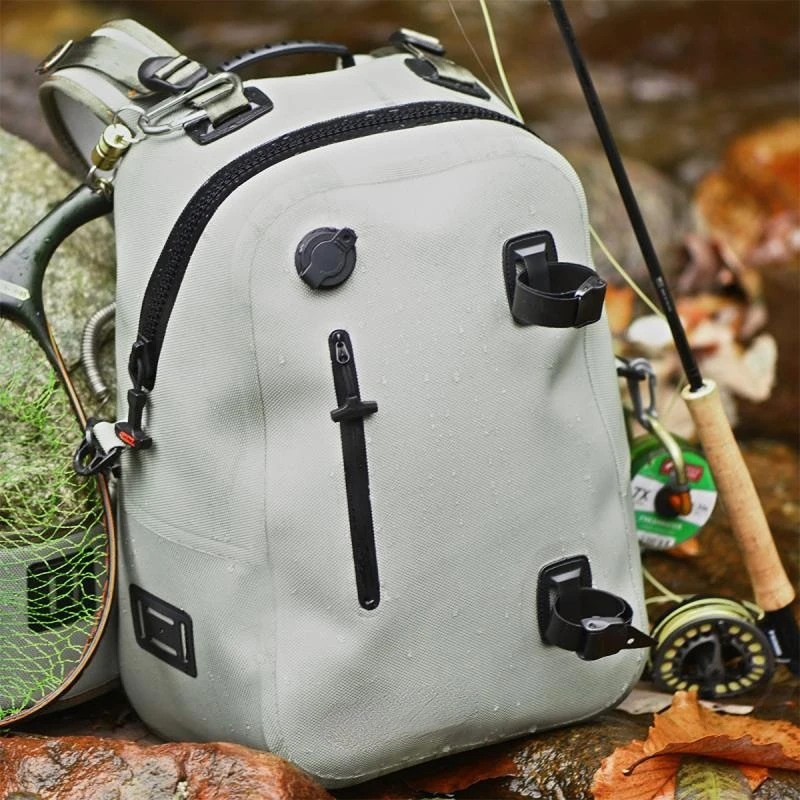 Airtight Backpack Multifunctional Waterproof Outdoor Stream Lure Fishing Bag Crossbody Bag