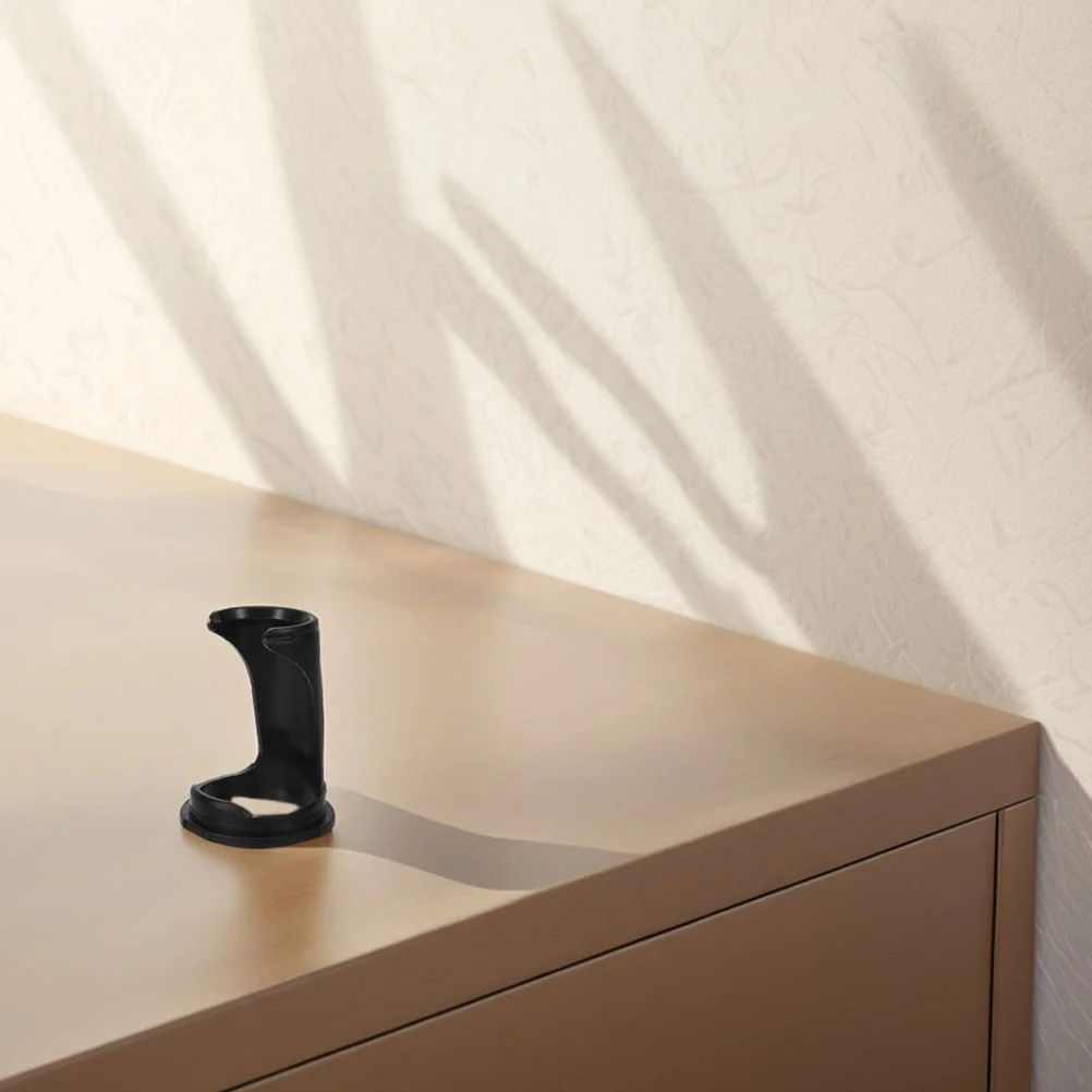 

2Pcs Plastic Beard Brush Holder Stand Portable Shaving Tool Organizer Desktop Brush Drying Rack Grooming Tool