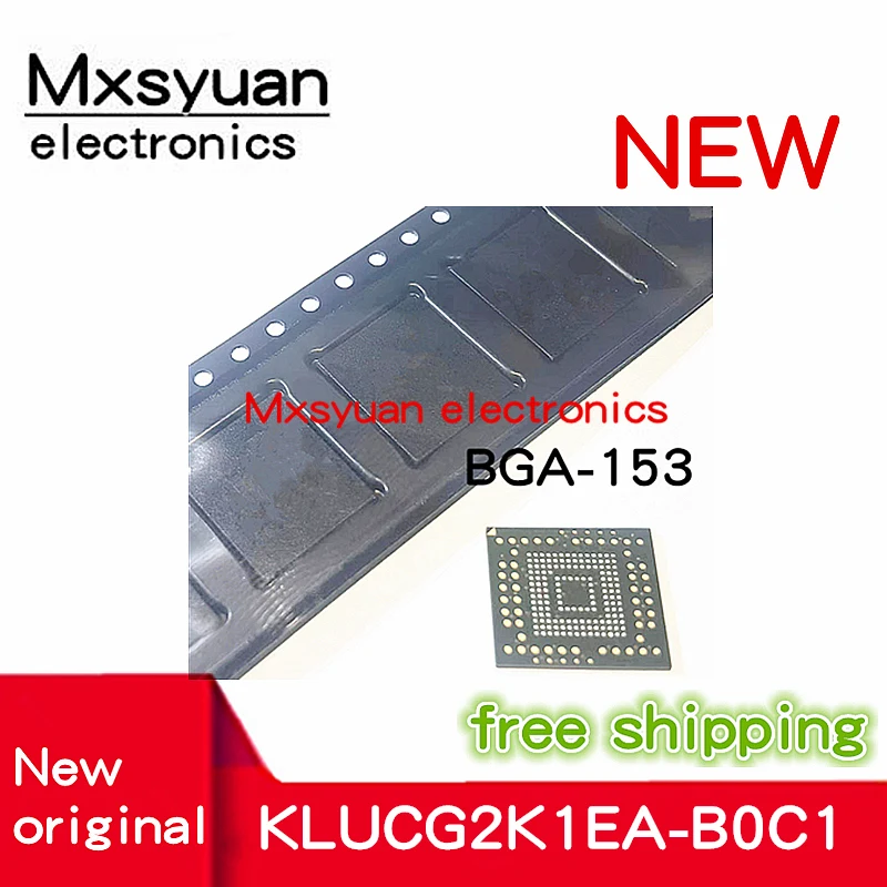 1 шт. ~ 5 шт./лот KLUCG2K1EA KLUCG2K1EA-B0C1 BGA153 NEW UFS bga153 KLUCG2K1EA-BO0C1 storage, версия шрифта 2,1