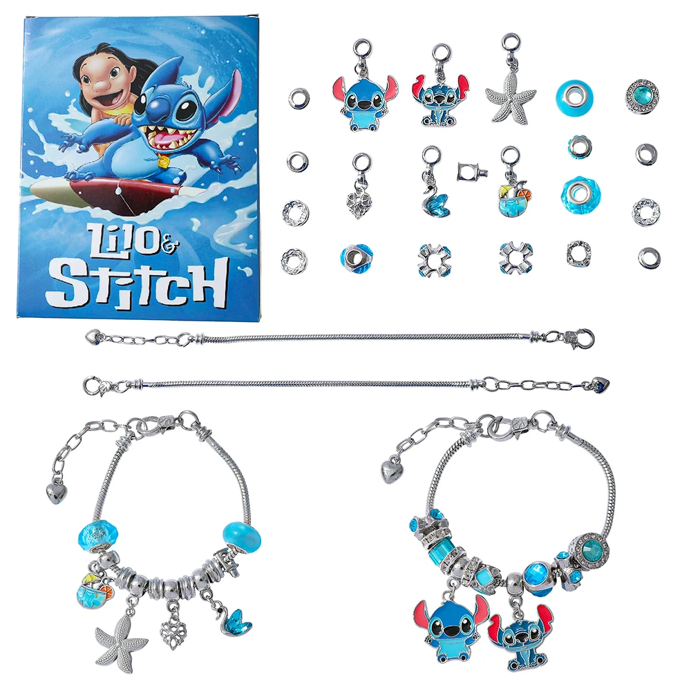 Disney Classics Cartoon Lilo & Stitch Advent Surprise Blind Box DIY Charms Stitch Hanger Accessoire voor Vriend Festival Geschenken