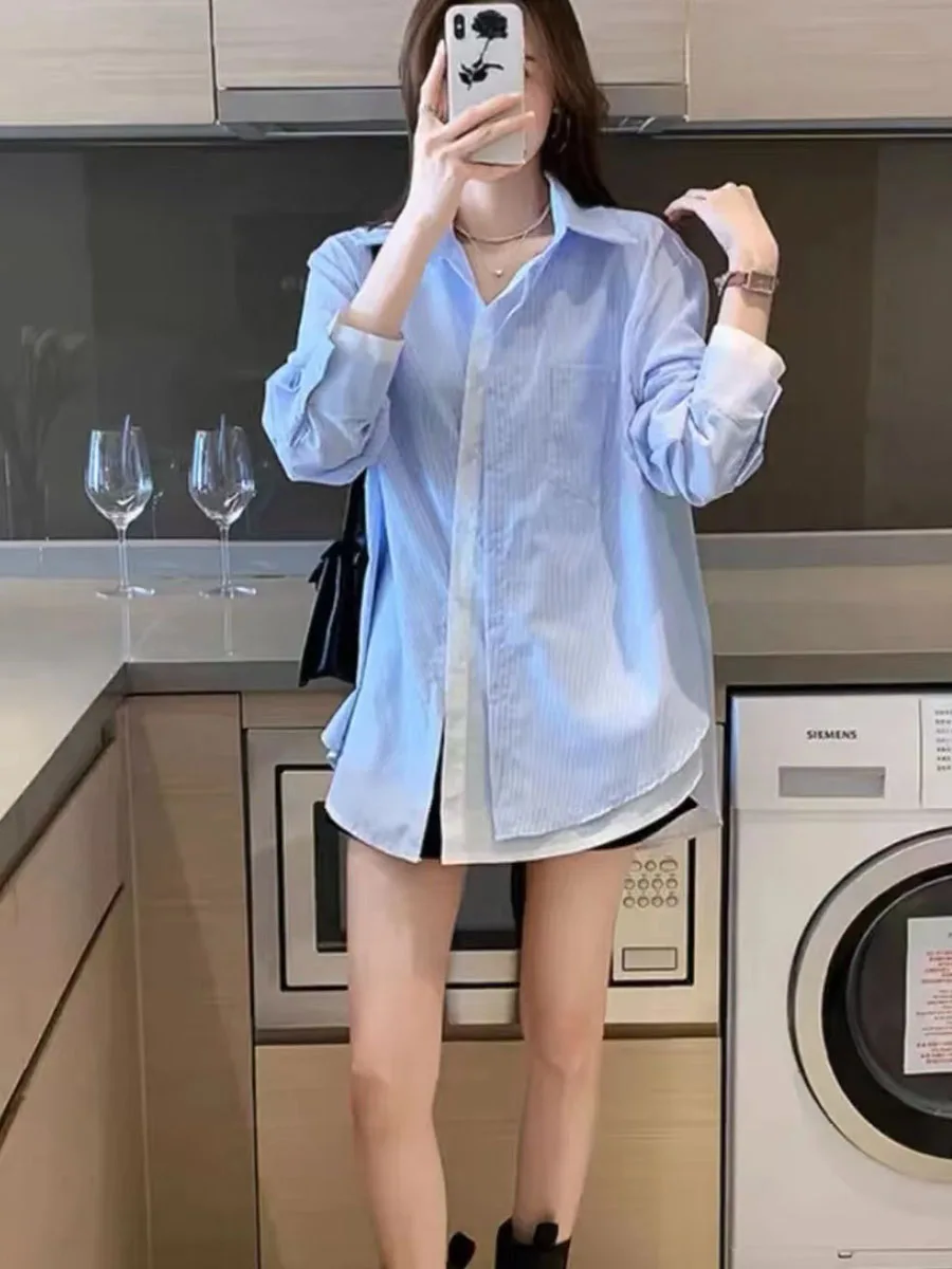 Vintage Korean Striped Shirt: A Stylish & Affordable Blouse Review thumbnail