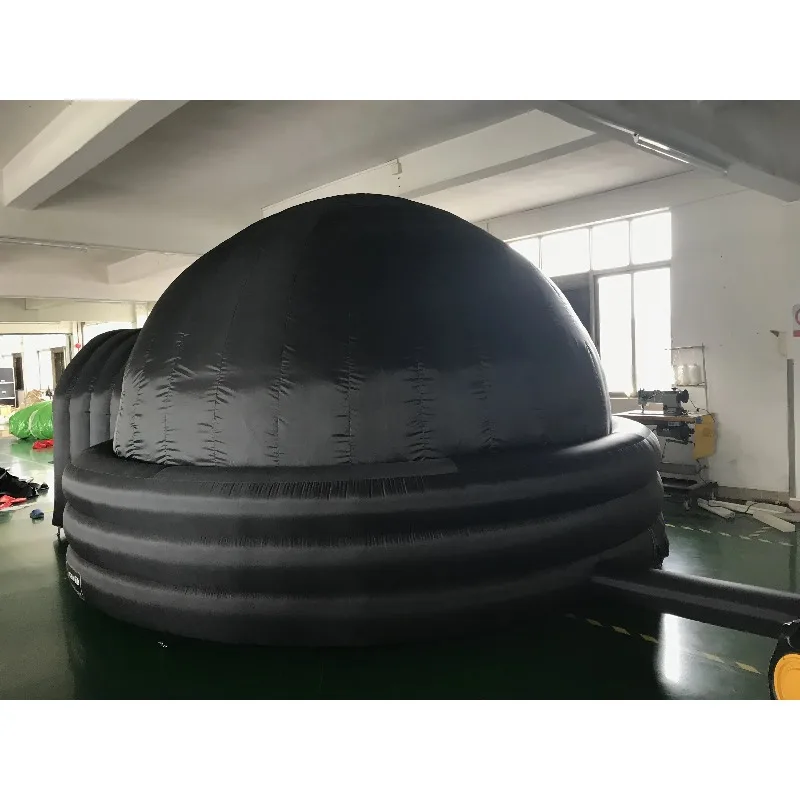-Best Selling New Type Black Cheap Inflatable Dome Projection Planetarium Cinema Tent For Outdoor
