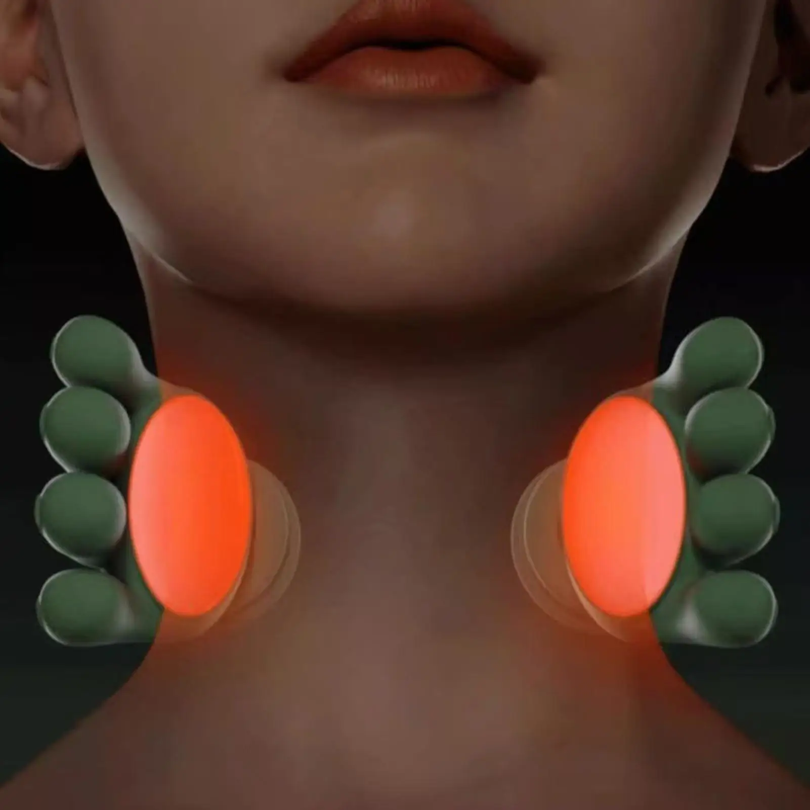 Массажер для шеи, давление на пальцы, массажер для шеи, спины и плеч, электрический массажер для шеи, глубокий массаж, расслабление мышц