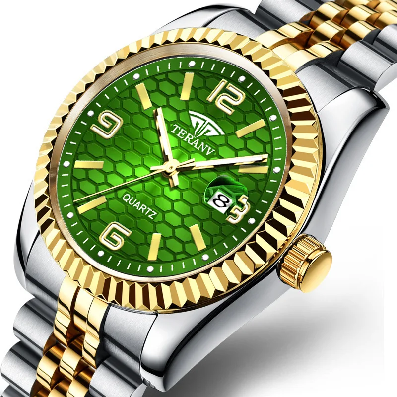 Men's Watch, Business Simple Calendar Non-Mechanical Quartz Watch