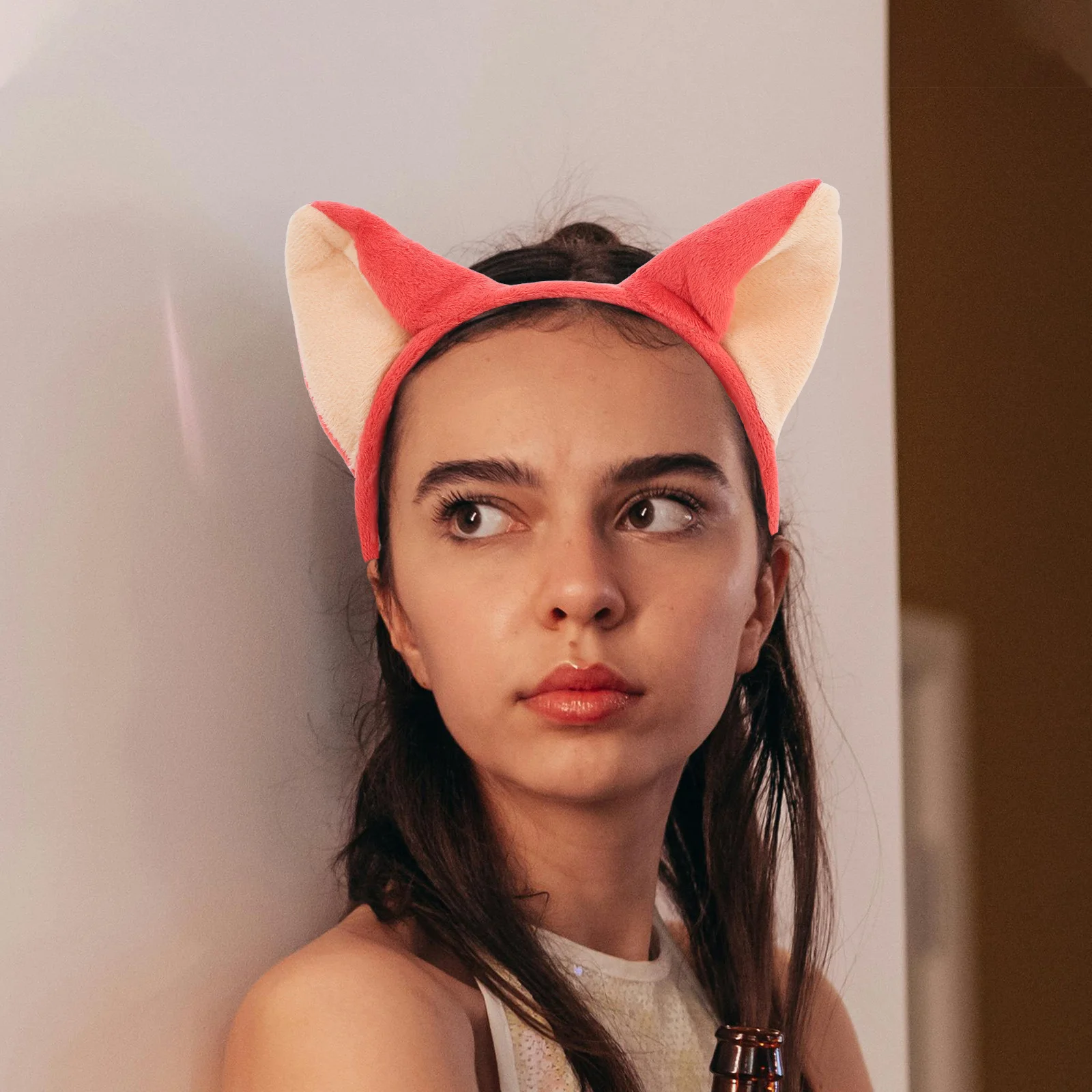 

2 шт. повязки на голову с ушками лисы, очаровательные ушками животных, головной убор для косплея, маскарада, украшение для вечеринки, заколка для волос для девочек