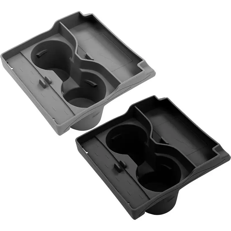 Portabicchieri per auto per Tesla Model 3/Y controllo centrale portabicchieri per acqua tappo antiscivolo Slot in Silicone organizzatore per bevande