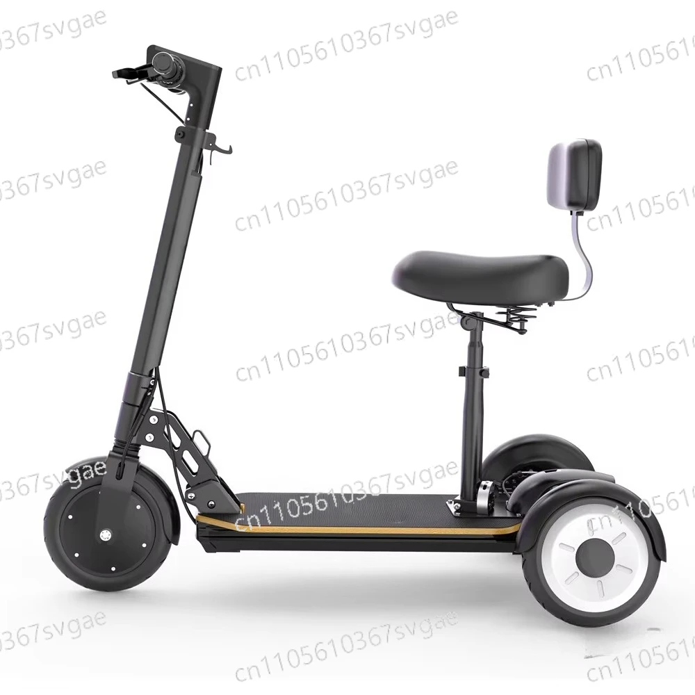 

Электросамокат T3S с сиденьем, трехколесный самокат для взрослых