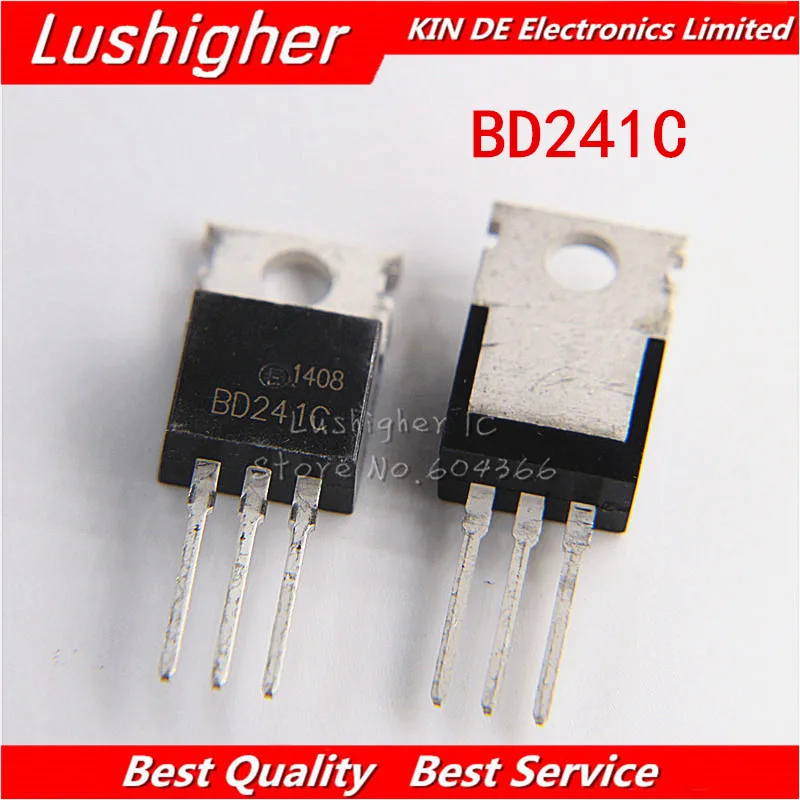 10PCS BD241C TO-220 BD241 TO220