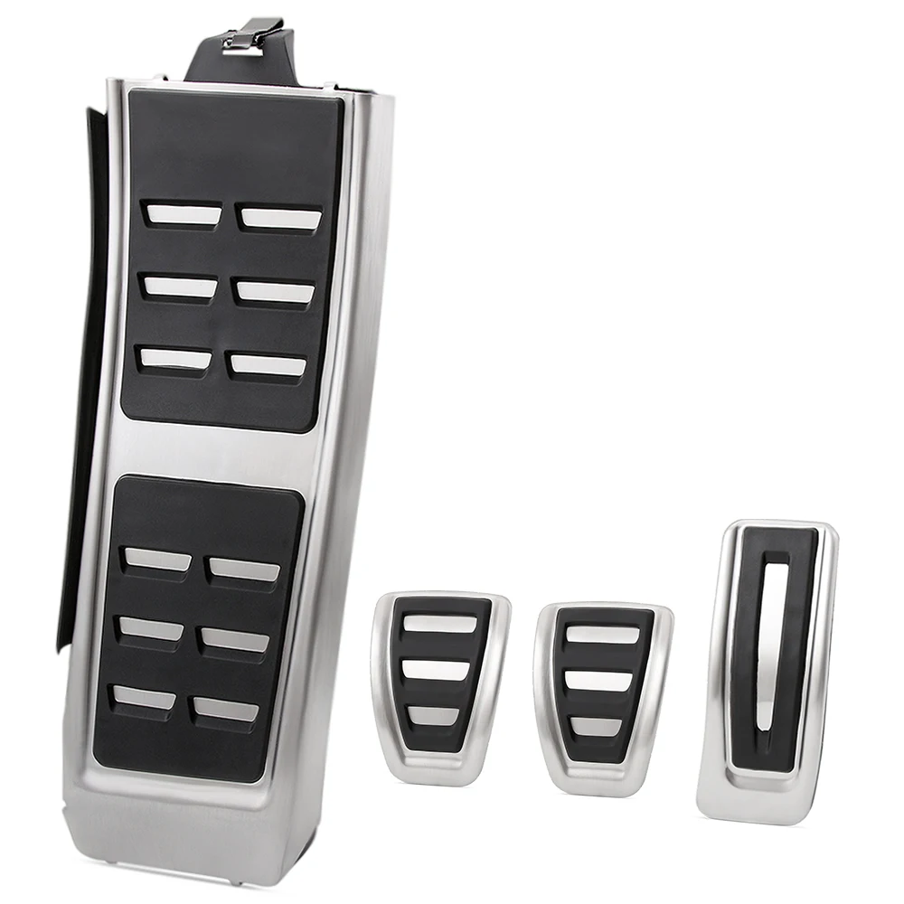 LHD Car Pedals for Audi A4 B8 S4 RS4 Q3 A5 S5 RS5 8T Q5 8R SQ5 A6 C7 A7 S7 S6 4G A8 S8 A8L 4H Fuel Brake Footrest Pedal Cover