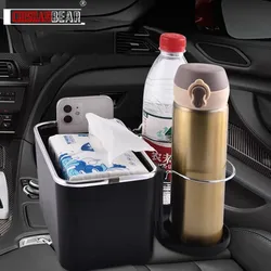 Multi-function Car Storage Box Armrest Organizers Car Interior Stowing Tidying Accessories for Phone Tissue Cup Drink Holder
