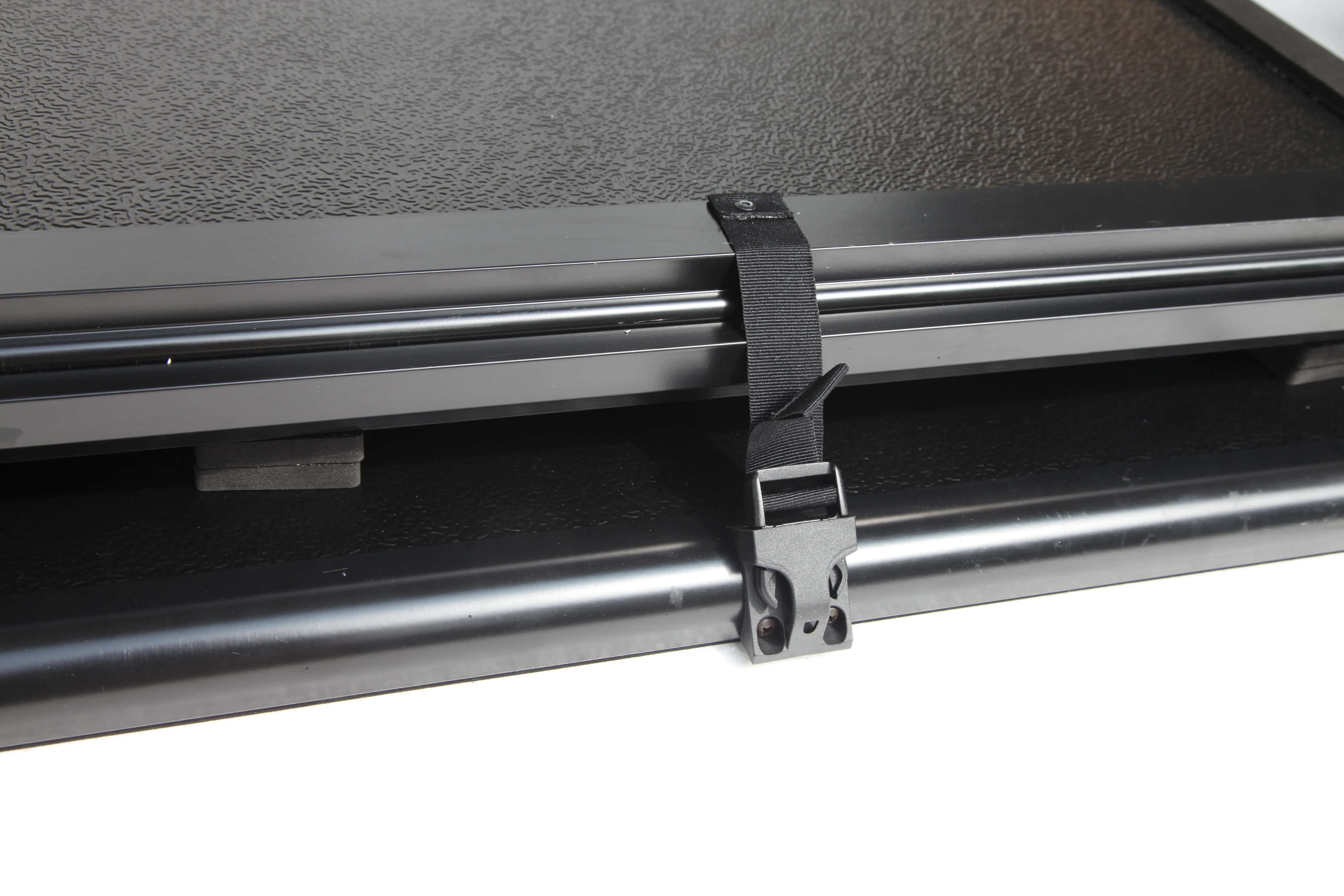 KV8802 2007-2017 F150 6.5 "ft السرير ضبط عدة الصلب ثلاثي للطي تونيو غطاء شاحنة السرير قفل شاحنة صغيرة يغطي