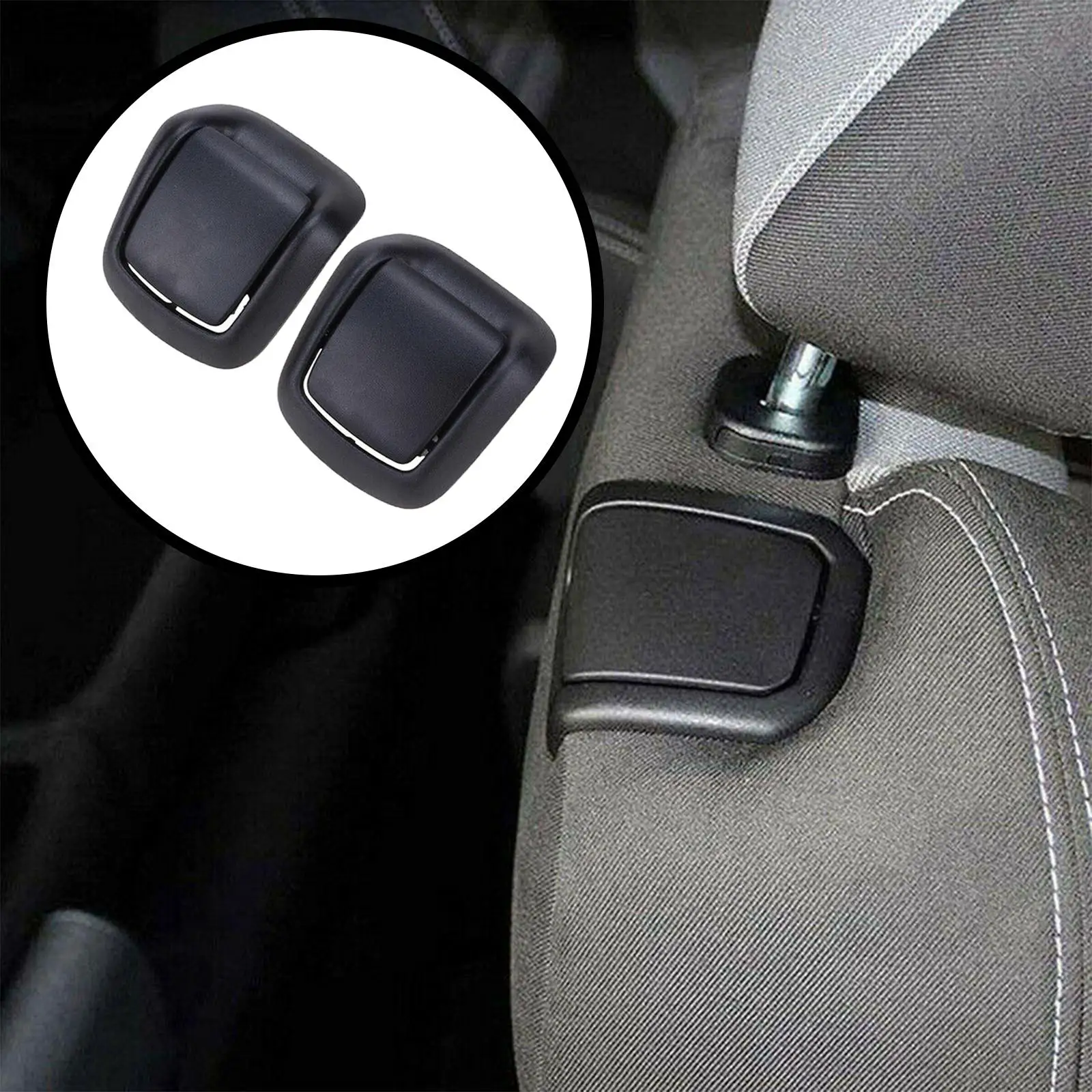 

Front Seat Tilt Handles, 1417520 1417521 Left Right for MK6 Adjust Support Seat Cover Spare Parts direct Replaces