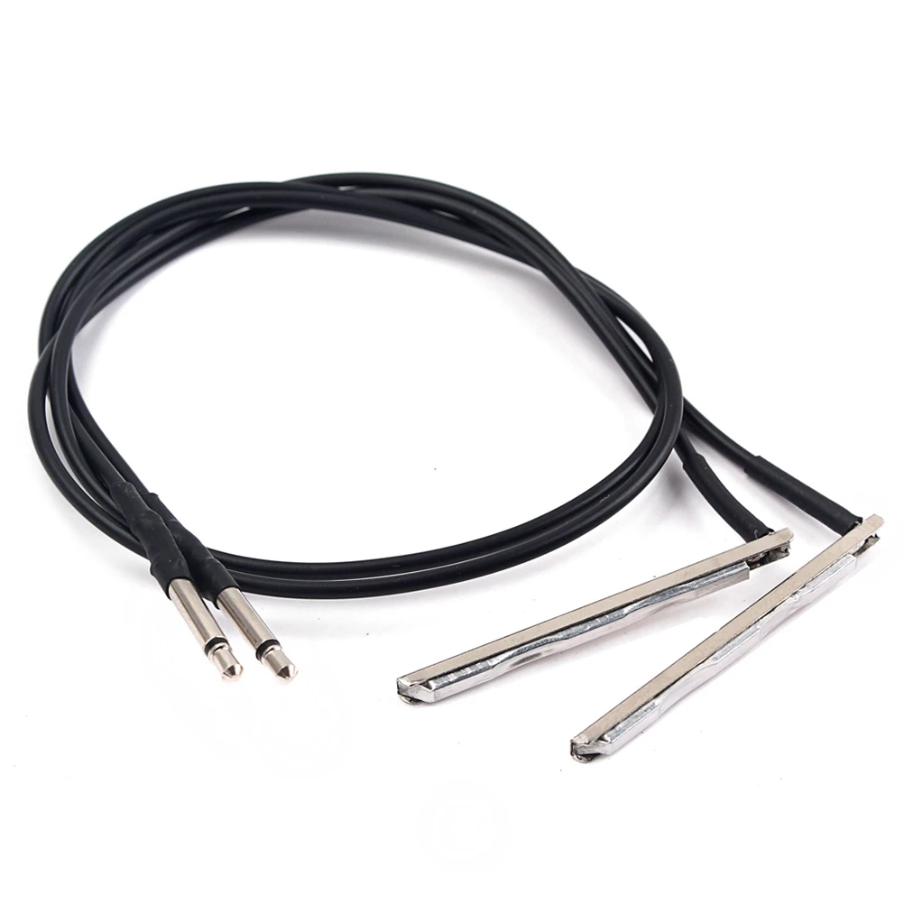 

2 pcs Stick Piezo Pickup Bar For Cigar Box 3 String Acoustic Guitar Eq Accessory Guitar Pickup Mellow Sound No Noise