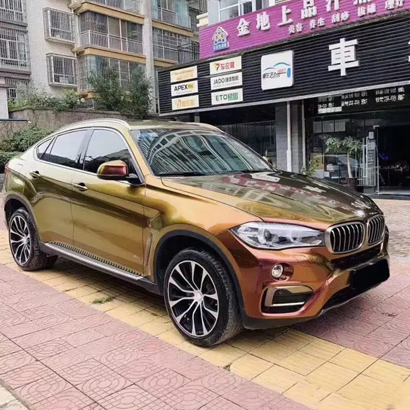 Хамелеон, меняющий цвет, ПВХ, золото-красный, глянцевый хамелеон, матовый хамелеон, изменяющий цвет кузова автомобиля, виниловая упаковка