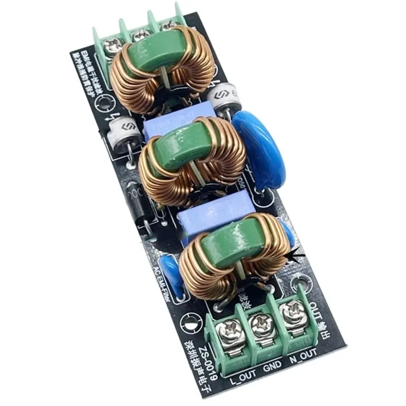 Best-18A EMI Electromagnetic Interference Power Filter Filtering Pulse Surge Lightning Protection Common Mode