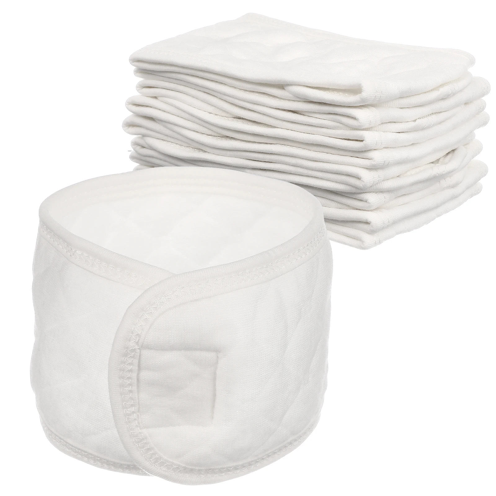 

8 pcs Belly Button Band Newborn Navel Belt Cotton Protective Newborn Belly Belt Wrap Virgin Material Tummy Guard