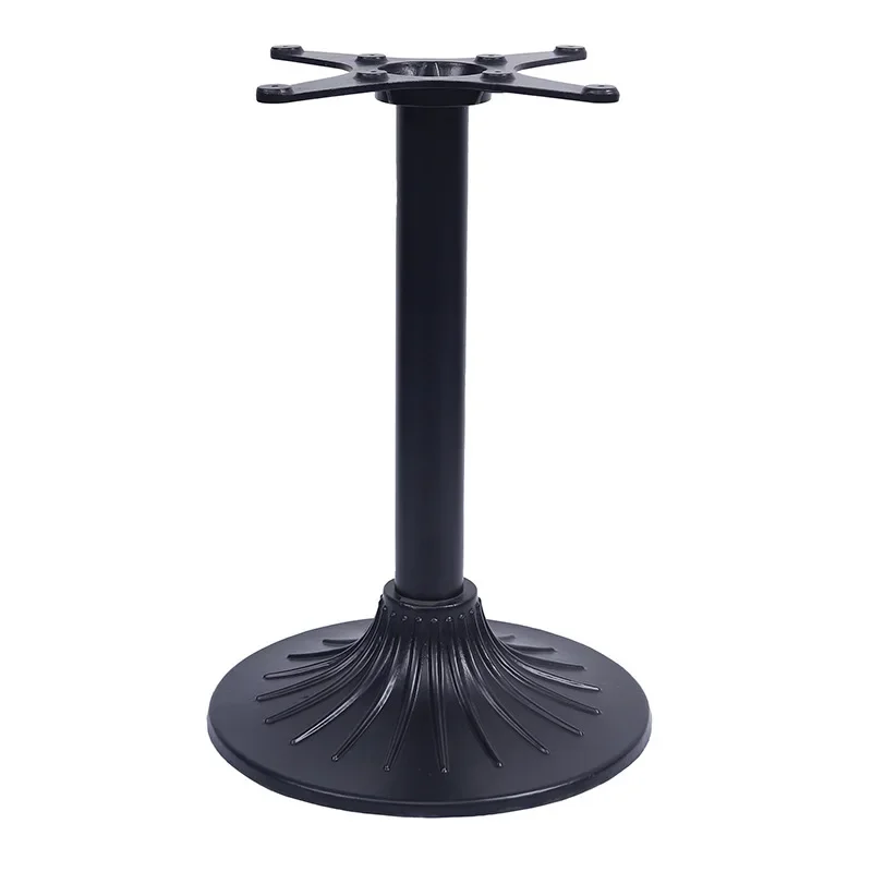 Western food cafe retro cast iron table foot dining table foot horn type base table bracket