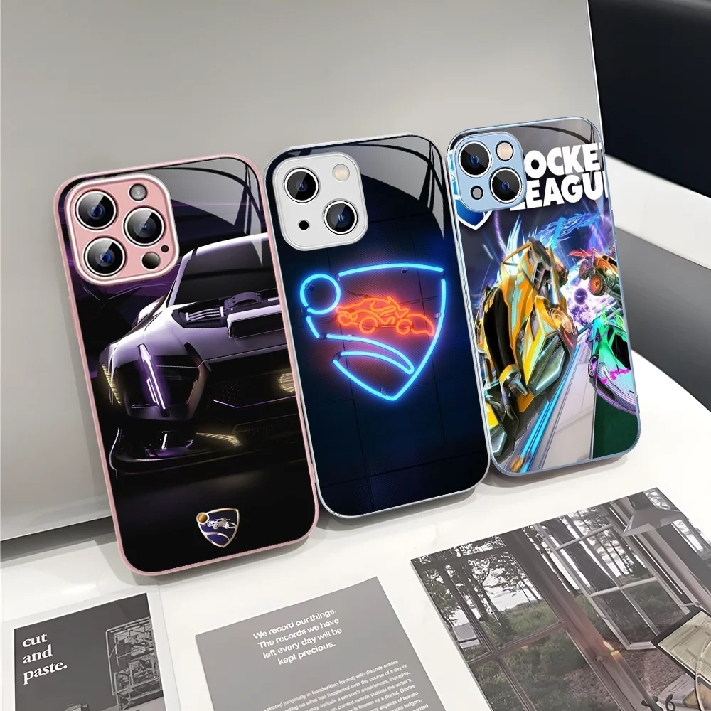 Rocket League Phone Case Tempered Glass For Iphone 14 13 12 11 Pro Mini XS MAX 14Plus X XS XR Cover