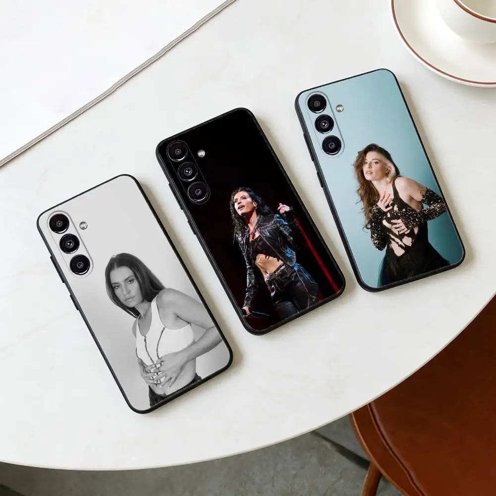 

Singer Cari Fletcher Phone Case For Samsung Galaxy A20,21s,22,31,32,52,53,72,73,80,91 Soft Black Shell
