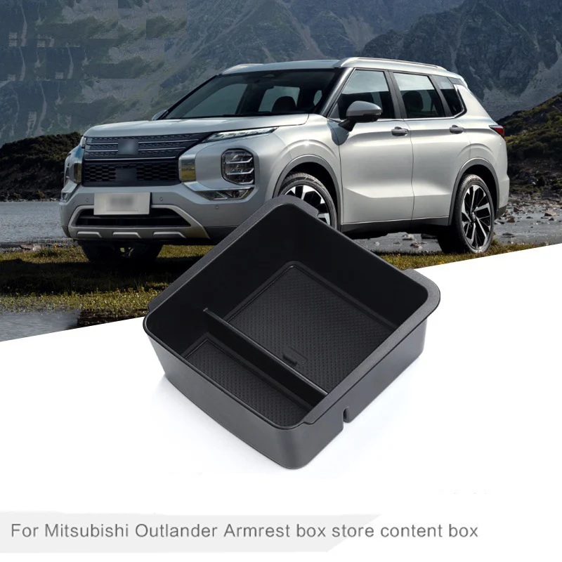 

For Mitsubishi Outlander 2023 Car Armrest Box Storage Box Central Storage Compartment Car Accessories