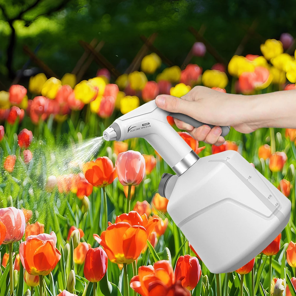PULVERIZADOR eléctrico para agricultura, regadera automática, desinfección por USB, pulverizador de llenado, herramientas de riego de jardín