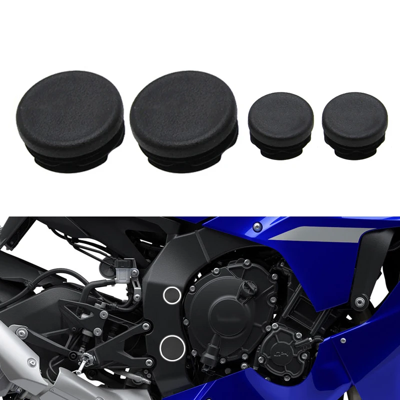 For Yamaha YZF R1 YZF-R1 2015-2022 2020 2021 R1M 2016-2018 Motorcycle Frame Hole Cover Caps Plug Decorative Frame Cap Set YZFR1