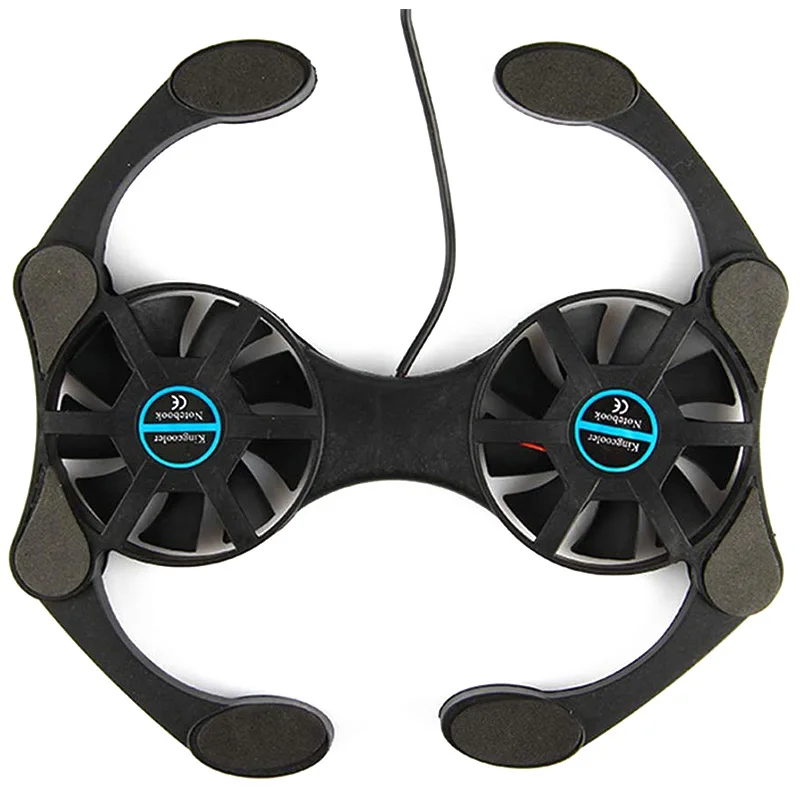 

Laptop Cooling Base, Laptop Pc Support - Easy to Carry,Compatible for 10-15.6Inch with 2 Silent Fans and USB Port