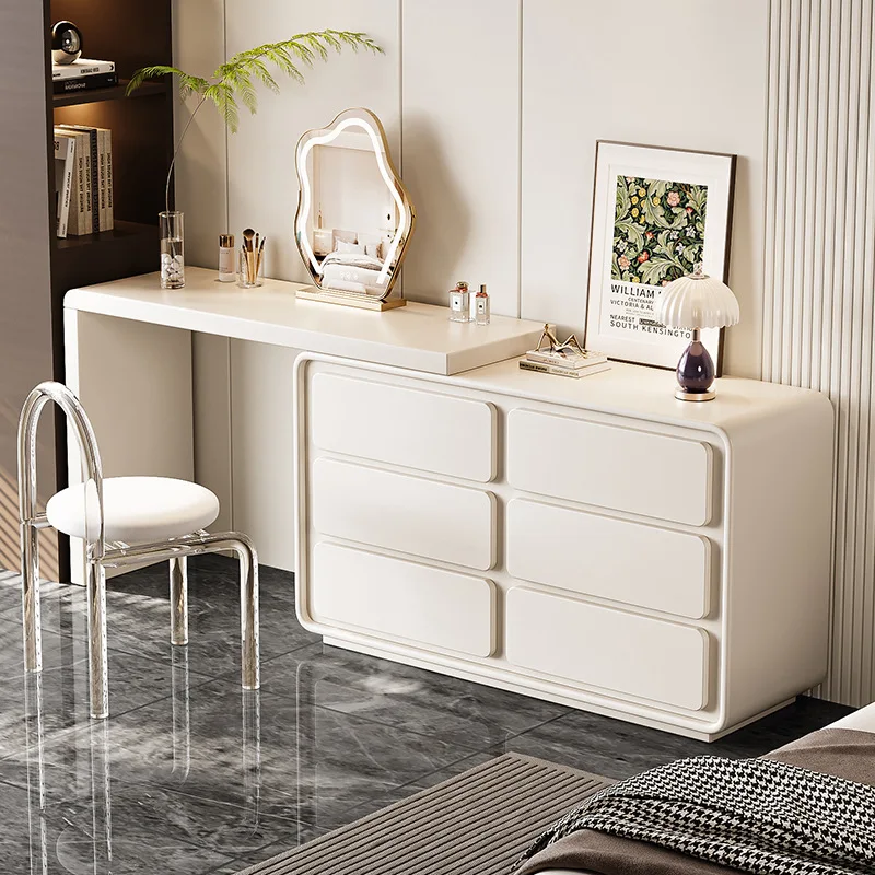 chest, makeup table, small apartment, multi-functional chest, desk, computer table, integrated cabinet