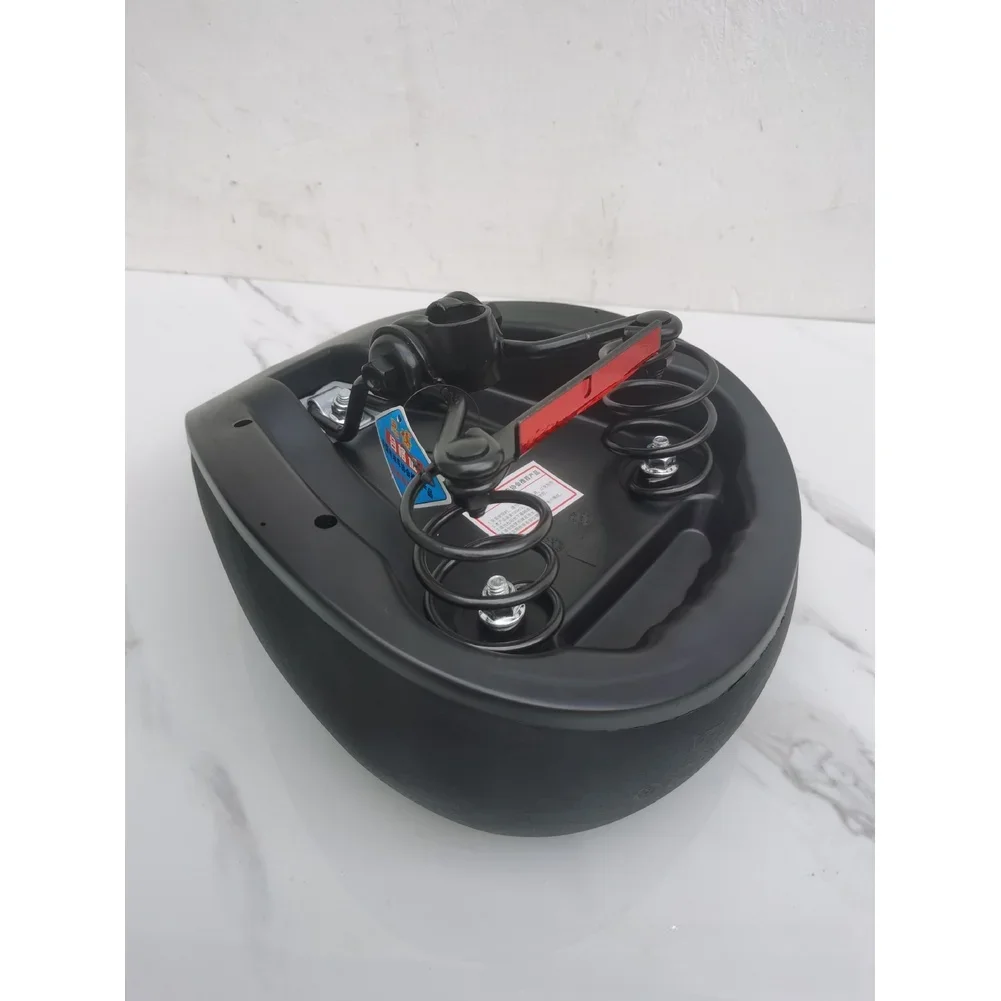 Scooter Seat E-bike Saddle Ergonomic Rounded Backrest 3D Contoured Support Contoured Hip Support For Long Rides