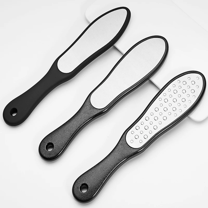 

Black Plastic Handle Foot File Dead Skin Remover Pedicure Tool