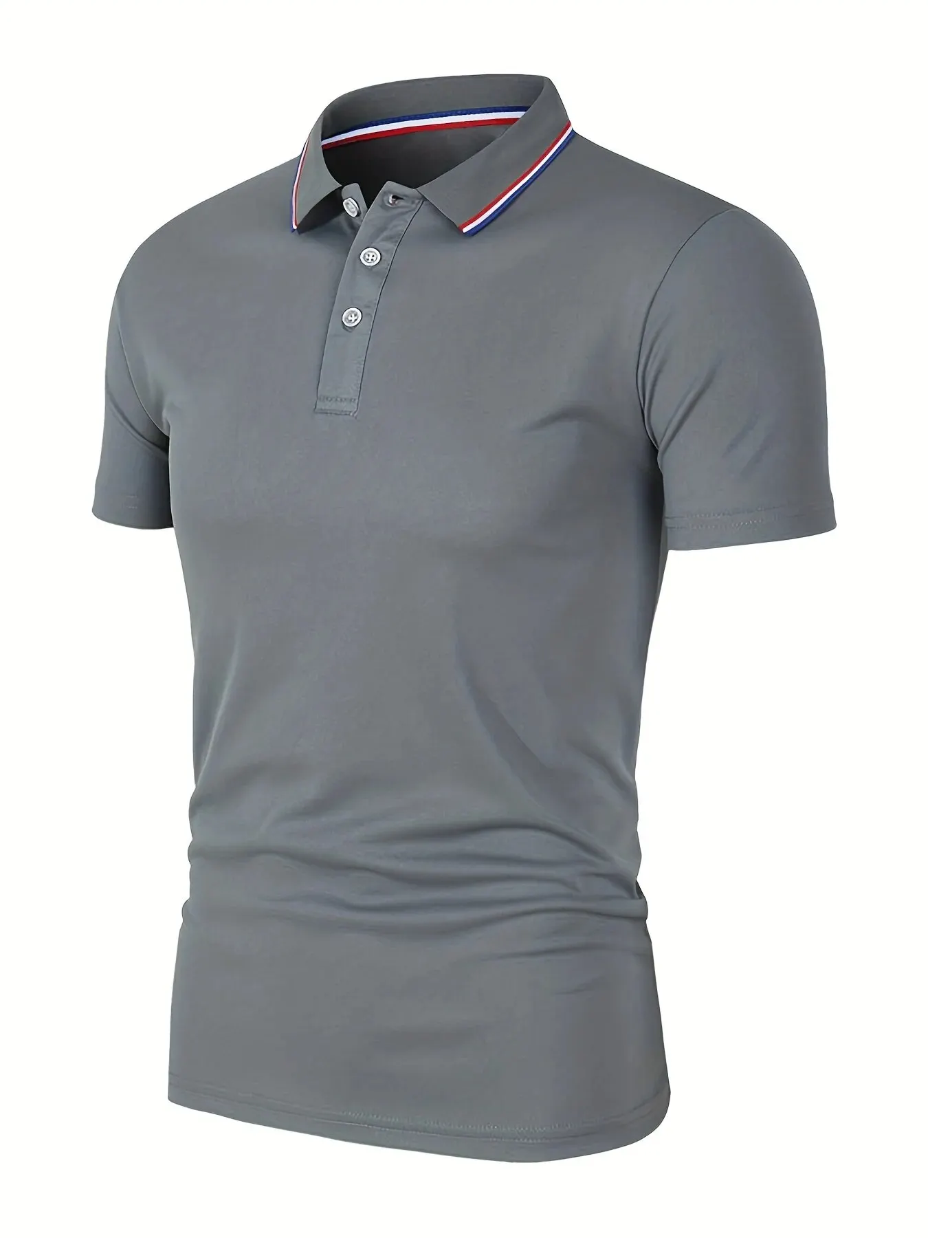 2025 heißer Verkauf männer Sommer Casual Atmungsaktive Bequeme Polo-Shirt männer Einfarbig Hohe Qualität Kurzarm T-Shirt