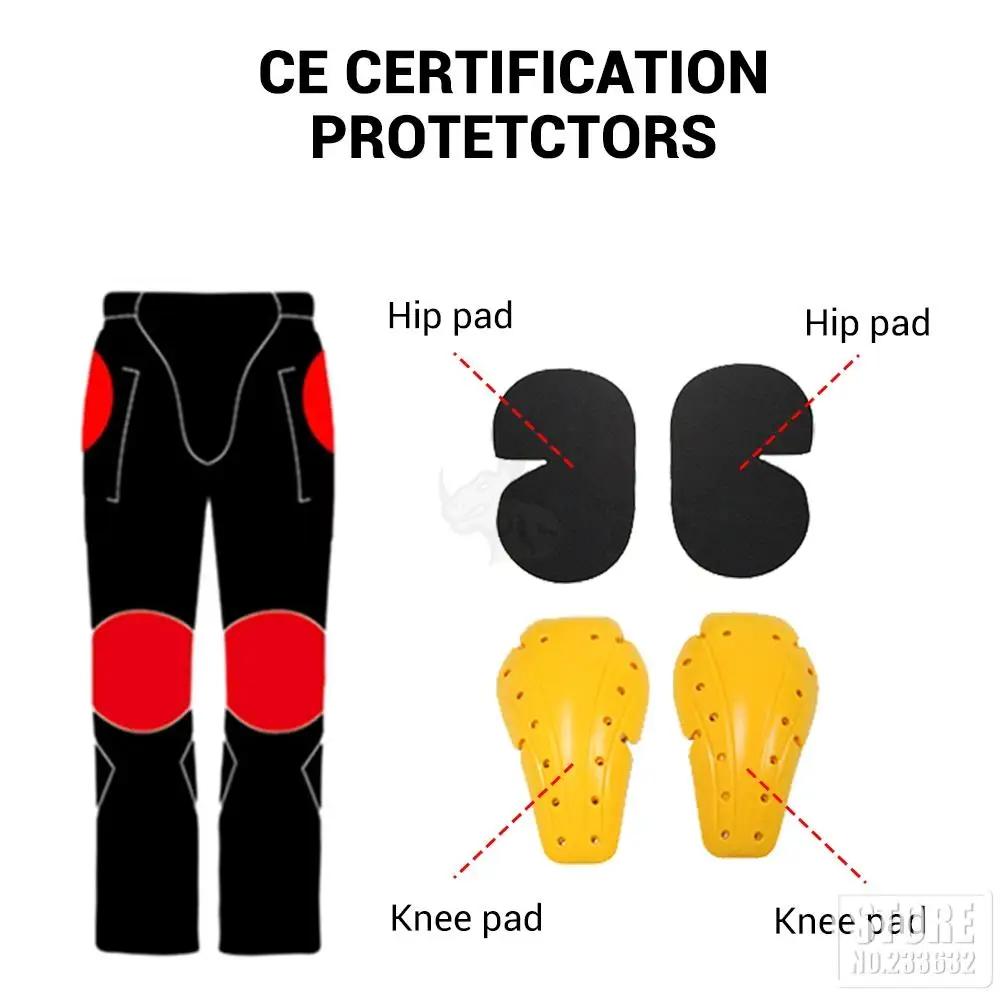 New Motorcycle Riding Jeans Knees Hip Pads Motocross Racing Pants Motorbike Cycling Trousers Protective Pants Spain Available