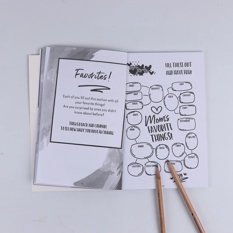 Mom And Son Journal Multipurpose Notebook Kawaii Diary Book Mother And Daughter Journal Birthday Gift Diary