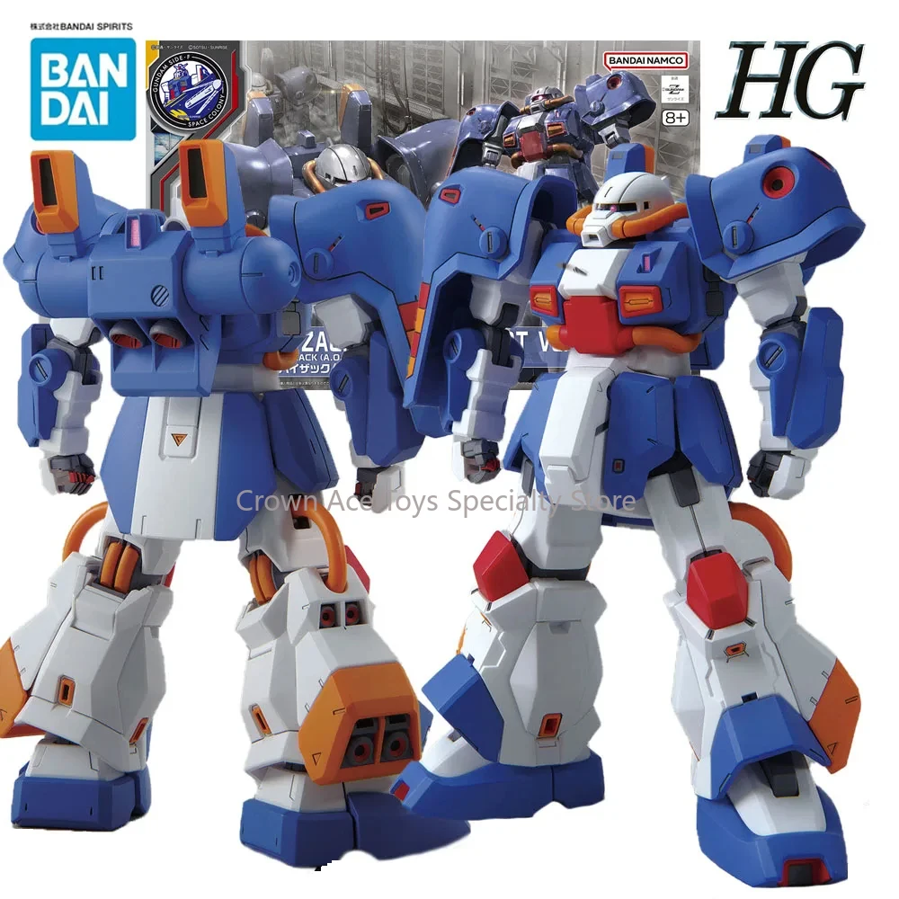 

Bandai Assembled HGUC GANDAM SIDE-F Gundam Chars Counterattack Hizack AOZ RE-BOOT Version Anime Action Figure Trendy Toys Gifts